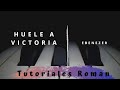 huele a victoria tutorial piano acordes y trompetas fácil