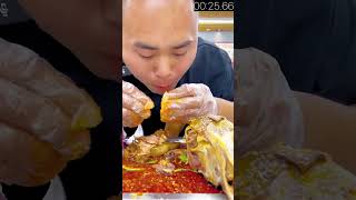 #68  mukbang | 吃羊头挑战节目 #麻辣羊头 #asmr #mukbang #chinesefood #short #youtubeshort