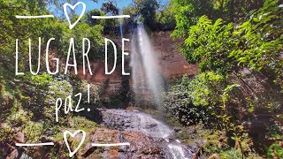 Encontrei uma cachoeira incrível! 😍Ouroana-GO PT06 #cachoeira #trilhas #turismo