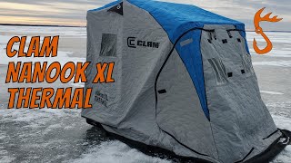 Clam Nanook XL Thermal (BEST 1 OR 2 MAN SHANTY??)