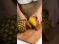 How to cut pineapple / Satisfying video #shorts