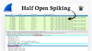 How to detect syn flood attack in Wireshark (Traffic Spike)