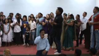 Hyderabad Nepali Church sing Speaker in combined Easter Celebration