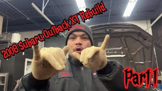 Subaru Outback XT Engine Removal