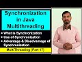 Synchronization in Java Multithreading by Deepak (Part 1) Hindi