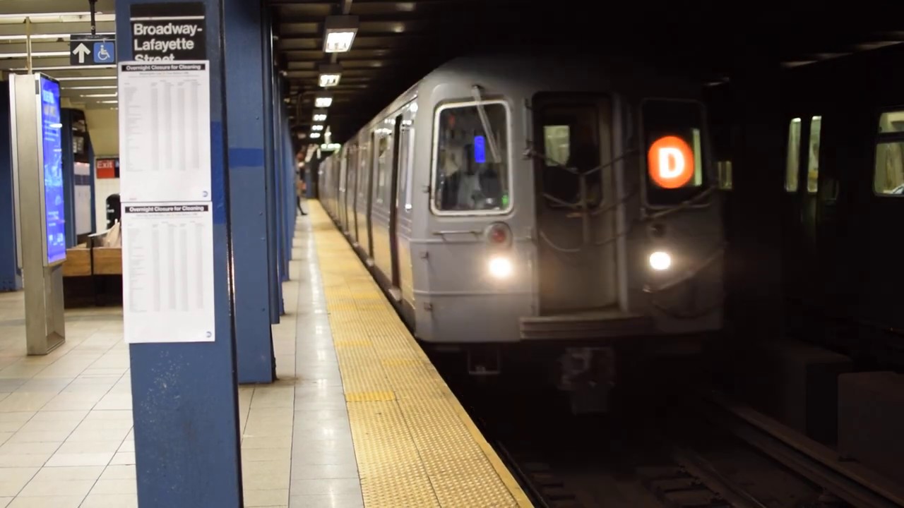 MTA New York City Subway: Coney Island Bound D Express Train Of R68s ...