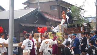 令和元年度（２０１９年）荒井神社秋季例大祭（秋祭）その2　仁輪加太鼓の出発