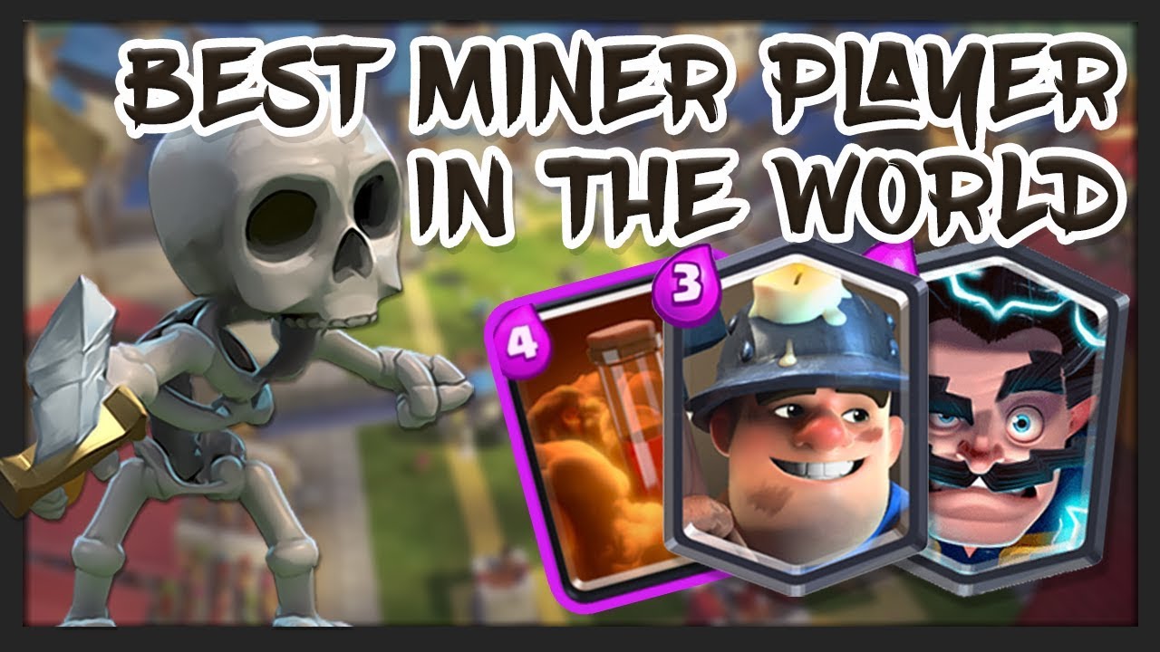 B-RAD MINER POISON PRO PLAYS! — How To Make 0 Mistakes | Clash Royale ...