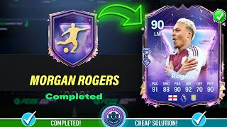 90 Future Stars Morgan Rogers SBC Solution - Cheap Solution \u0026 Tips - FC 25