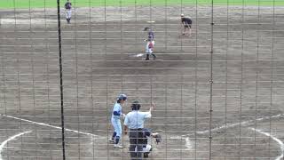 2018年8月26日　全日本大学女子野球選手権　園田学園女子大学　6回表、一打同点のピンチを乗り切る