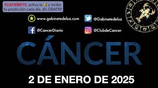 Horóscopo Diario - Cáncer - 2 de Enero de 2025.