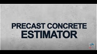 Precast Concrete Estimator | PCI Mid-Atlantic