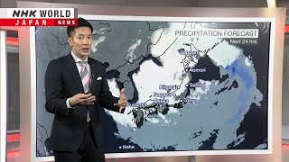 Weather analysis on heavy snow potential along Sea of JapanーNHK WORLD-JAPAN NEWS