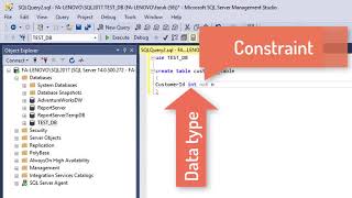 SQL SERVER 2017 PART 03 1 CREATE TABLE STATEMENT