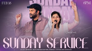 SUNDAY SERVICE | FEB 16,2025 | ANKIT REDDI | SRESHTA REDDI | YOUTH CENTRAL