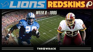 Epic Walk-off TD By Franchise Icon! (Lions vs. Redskins 1995, Week 8)