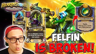 CAN FELFIN BE STOPPED?! - Hearthstone Battlegrounds