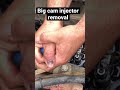 Peterbilt Big cam injector removal #bigcam #injector #peterbilt #diesel #mechanic #mecanico #cummins