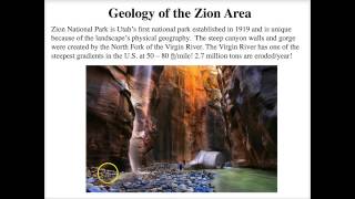 Geology of the Zion Area