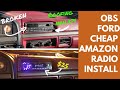 WILL IT WORK? Cheap Amazon radio install OBS Ford