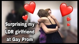 SURPRISING MY LONG DISTANCE GIRLFRIEND FOR PROM | LDR | LGBT