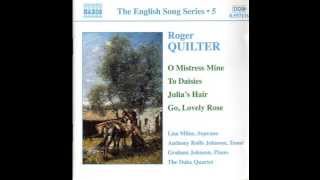 Roger Quilter, 'Take, o take those lips away' (from 'Shakespeare songs', op. 23)