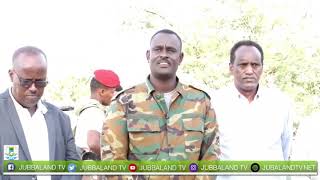 Wafdi uu hogaminayay Wasiirka dib u Heshiisiinta Hirshabelle Abdikariin Cali Nuur oo garay Kabxanley