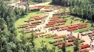 1972: De Floriade in Amsterdam-Buitenveldert loopt als een trein - oude filmbeelden