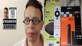REVIEW ON $19.99 Onn UHD Streaming Device & Amazon 4K Max Firestick Streaming Device