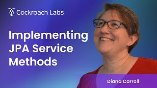 Implementing JPA Service Methods