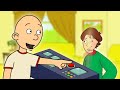 Classic Caillou transforms the World into Props/Grounded