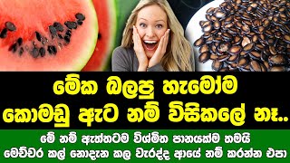 මේක බලපු හැමෝම කොමඩු ඇට නම් විසිකලේ නෑ   මේ නම් ඇත්තටම විශ්මිත පානයක්ම තමයි