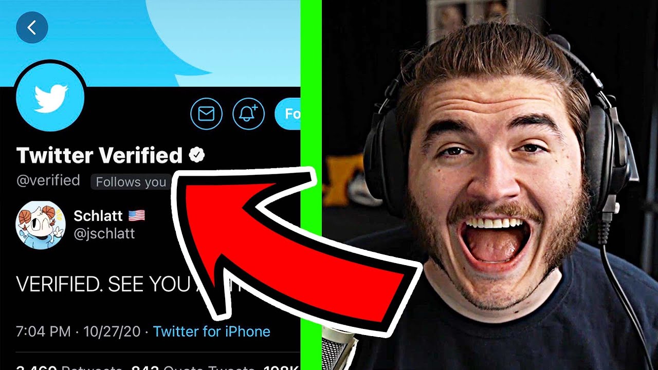 What Happened To JSchlatts Twitter Verification - YouTube