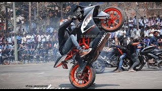 KTM RC 200 | KTM Duke 200 |  KTM Stunt Show 2019 | New Awesome Stunt | Must Watch |HD