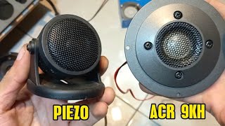 Review & Cara Pasang Speaker Tweeter ACR 9 KH -vs- Tweeter Piezo