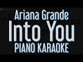 Ariana Grande - Into You (Piano Karaoke -2 Tones) 5 keys/ by theLoneSinger