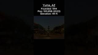 Random Us Towns Yuma Az Shorts