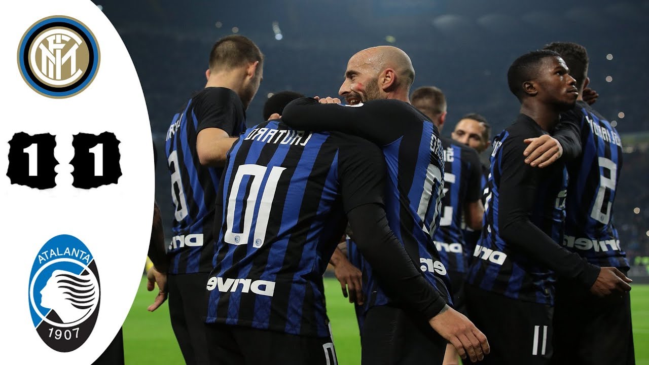 Inter Vs Atalanta 1–1 - All Goals & Higlights - 2020 - YouTube