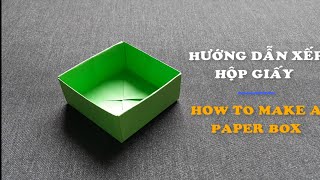 How to make an origami box