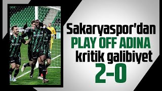 Sakaryaspor 2 - 0 Eyüpspor Maç Özeti