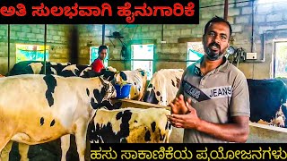 ಹೈನುಗಾರಿಕೆ ಹೇಗೆ ಮಾಡಬೇಕು ಎಂದು ತಿಳಿಸಿಕೊಟ್ಟ ಬೆಂಗಳೂರಿನ ಪ್ರಗತಿಪರ ರೈತ COW'S FARMING COMPLITE INFORMATION