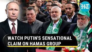 Putin Drops Big Hamas Bombshell After Attack On Israel; 'U.S. Weapons Sent To Ukraine...'