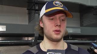 Alex Nylander Postgame Interview vs Montreal Canadiens (3/23/2019)