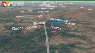 Maharashtra Samruddhi Mahamarg: Proposed route from Jalna to Aurangabad