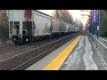 4k cpkc local train w delaware and hudson leader at pitt meadows station 11 24 23