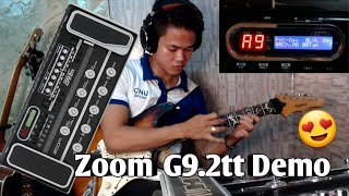 Zoom G9. 2tt Twin Tube Guitar Multi-Effects Pedal (Demonstration)