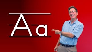 Letter A  Alphabet Song for Kids  Let's Learn About The Alphabet  Phonics Song  Jack Hartmann