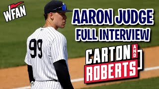 New York Yankees Aaron Judge with Carton & Roberts [Full Interview]