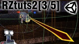 RZtuts2: Bullets [3/5] Damage to Body Parts. Unity3D Tutorials.