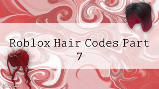 Roblox Hair Codes - black hair ids for roblox